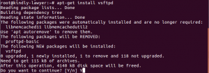 setup filezilla ubuntu server