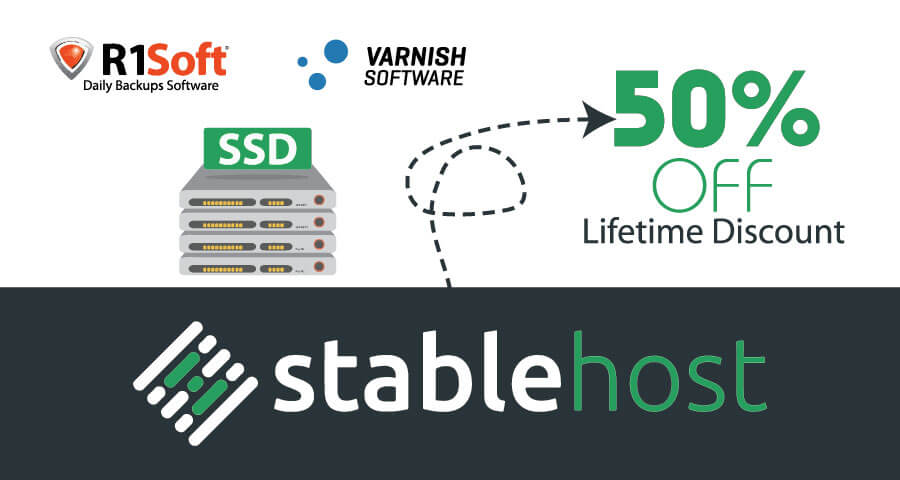 StableHost 50% off lifetime coupon